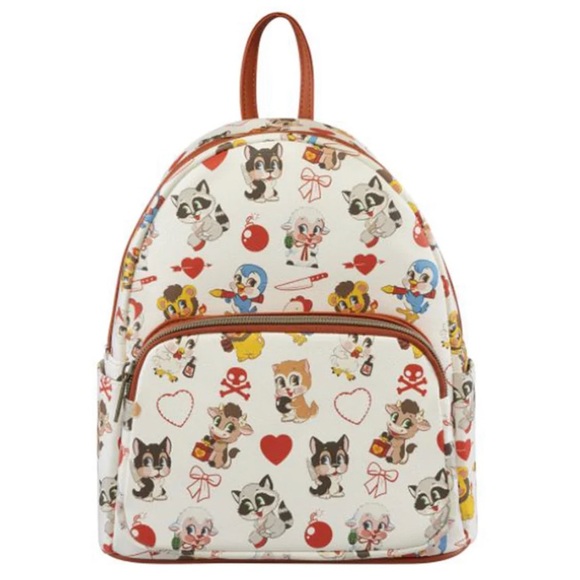 Funko Handbags - Funko (lounge fly) Villainous Valentines mini backpack faux leather